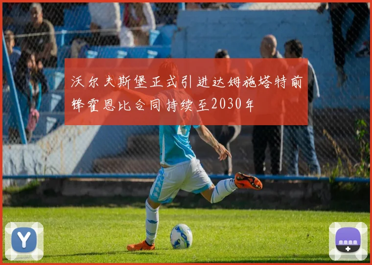 沃尔夫斯堡正式引进达姆施塔特前锋霍恩比合同持续至2030年